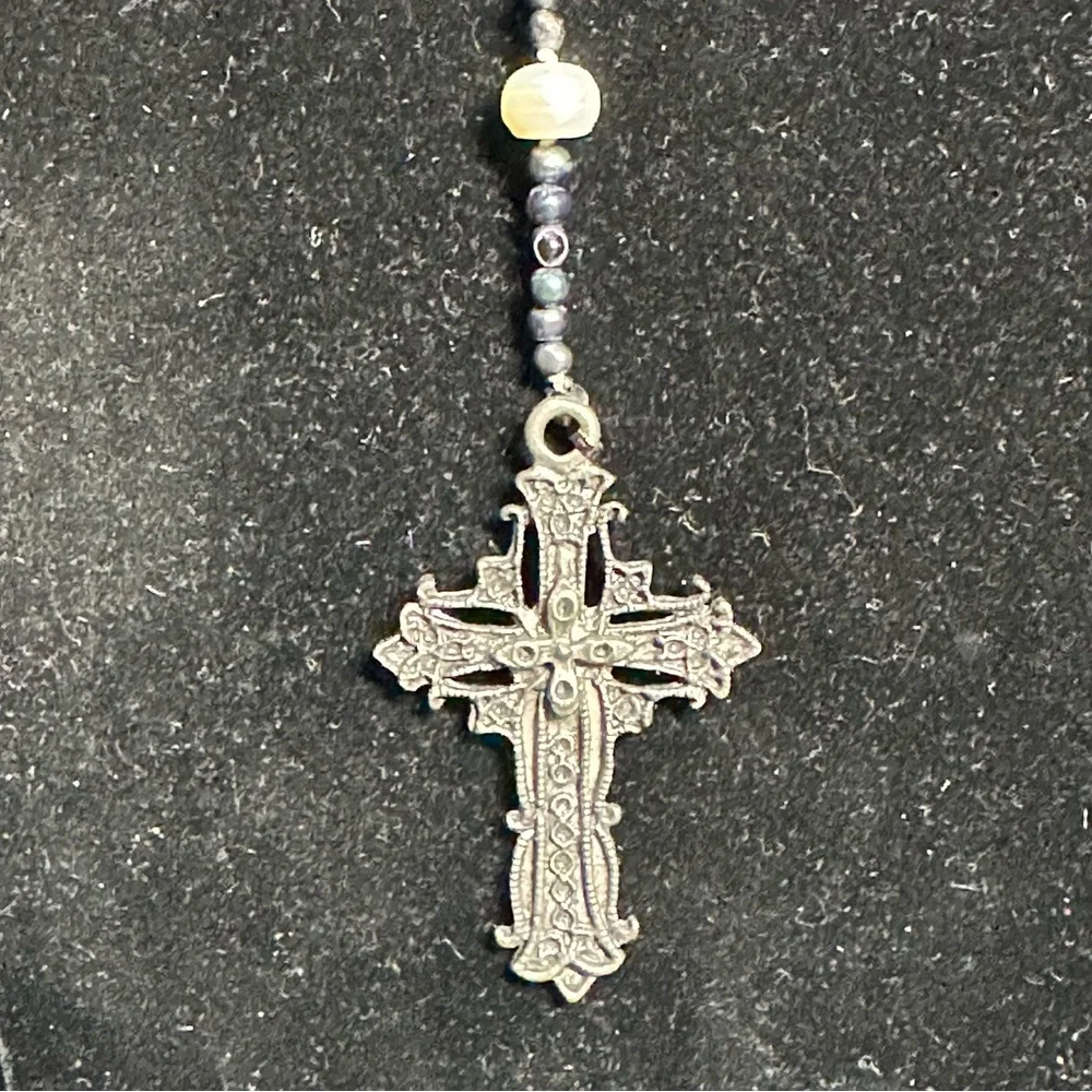 Handmade Genuine Pearl Rosary - Picture 7 of 14